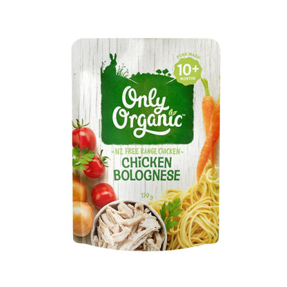 Only Organic Free Range Chicken Bolognese 10+ Months - 170g