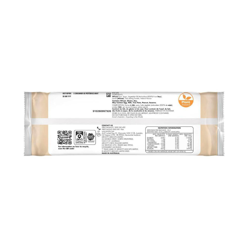 Arnott's Plain Biscuits Nice - 250g