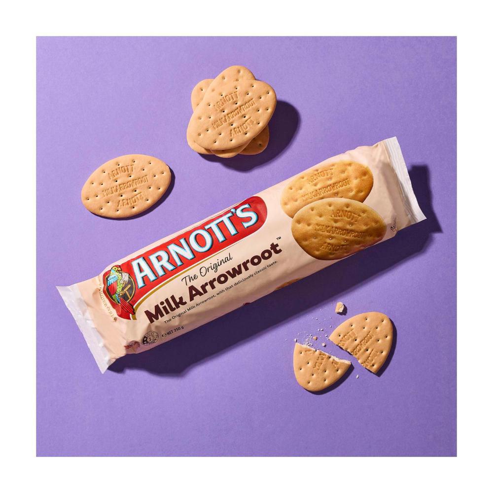 Arnott's Plain Biscuits Milk Arrowroot - 250g