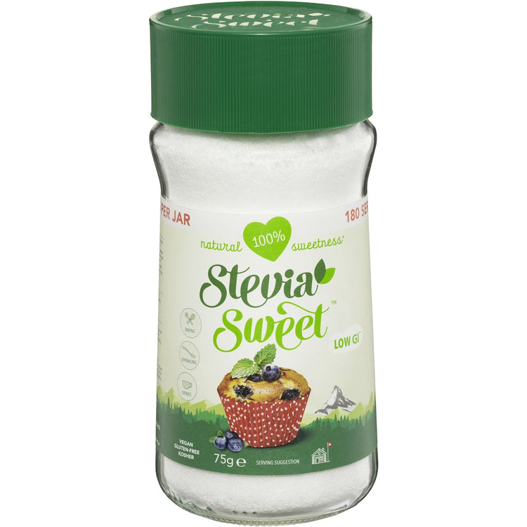 Stevia Sweet Sweet Granulated Jar 75g