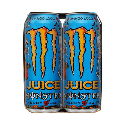 Monster Energy Mango Loco Multipack Cans 4 x 500ml