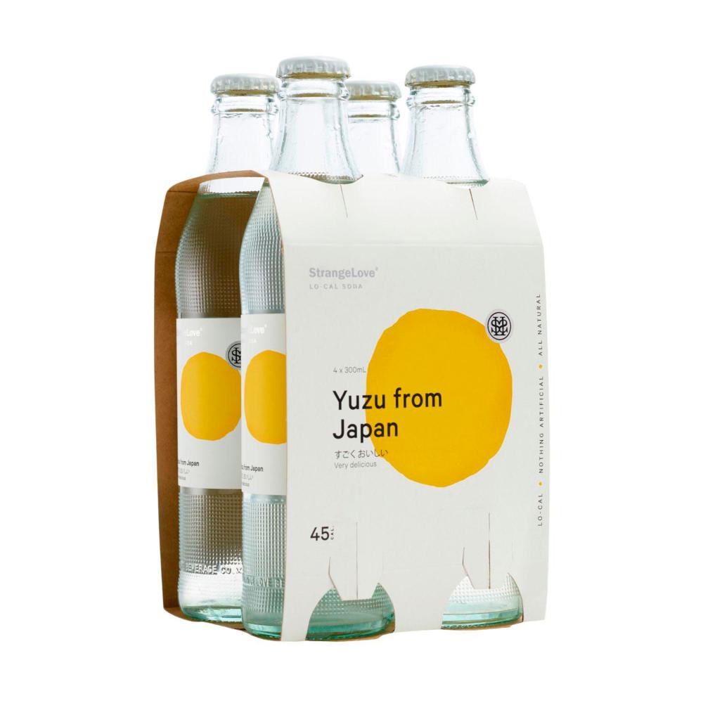 Strangelove Lo-cal Yuzu 330ml - 4 Pack