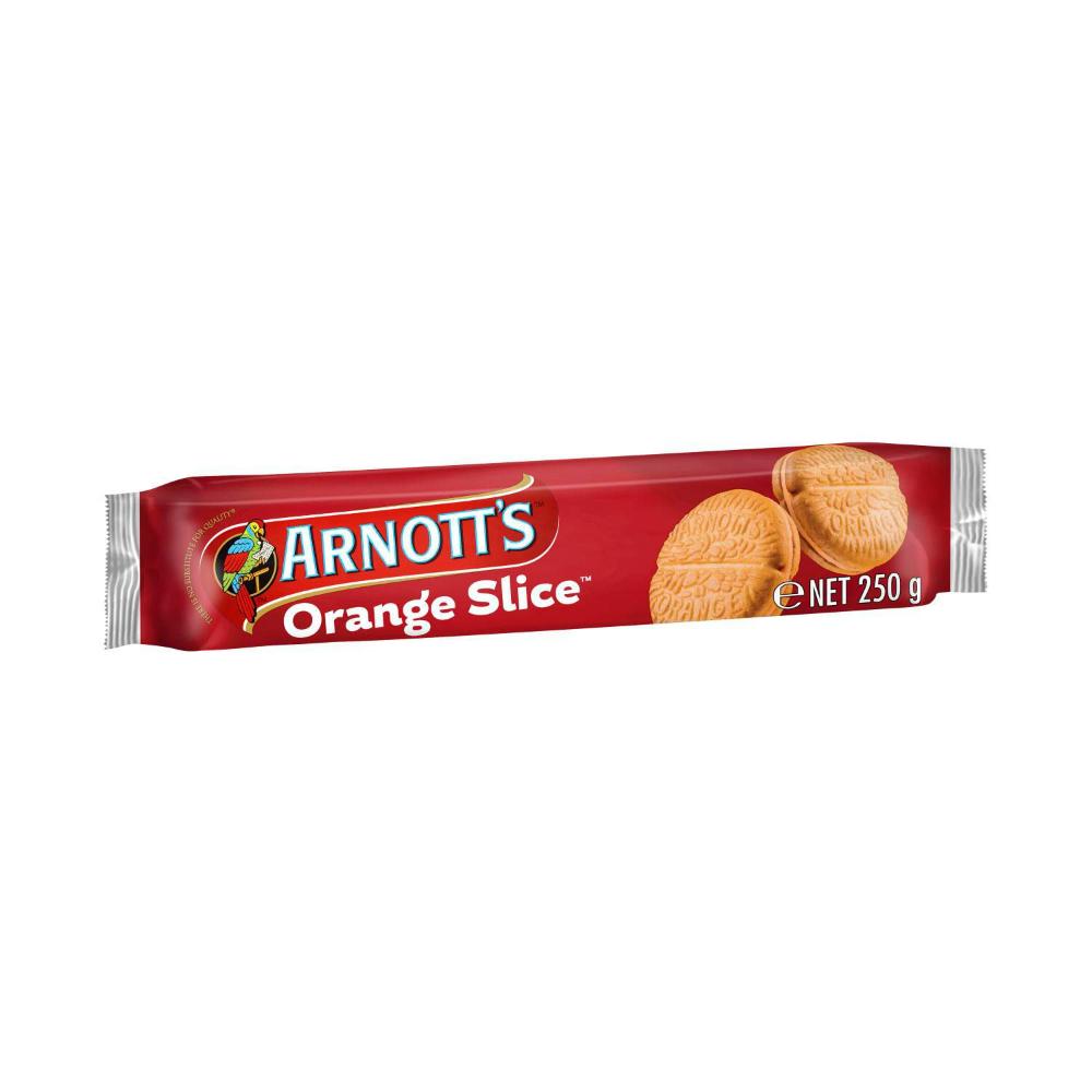 Arnott's Biscuits Orange Sliced - 250g