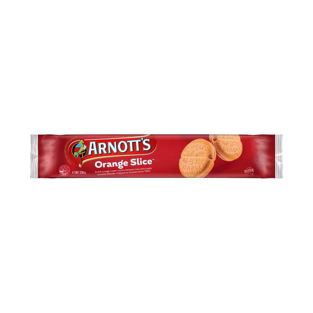 Arnott's Biscuits Orange Sliced - 250g