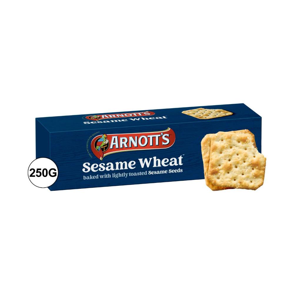 Arnott's Crackers Sesame Wheat - 250g
