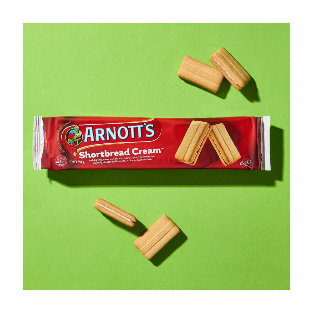 Arnott's Biscuits Shortbread Creams - 250g