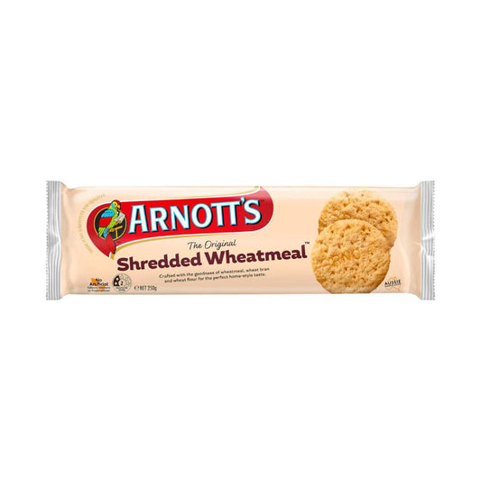 Arnott's Plain Biscuit Shredded Wheatmeal - 250g