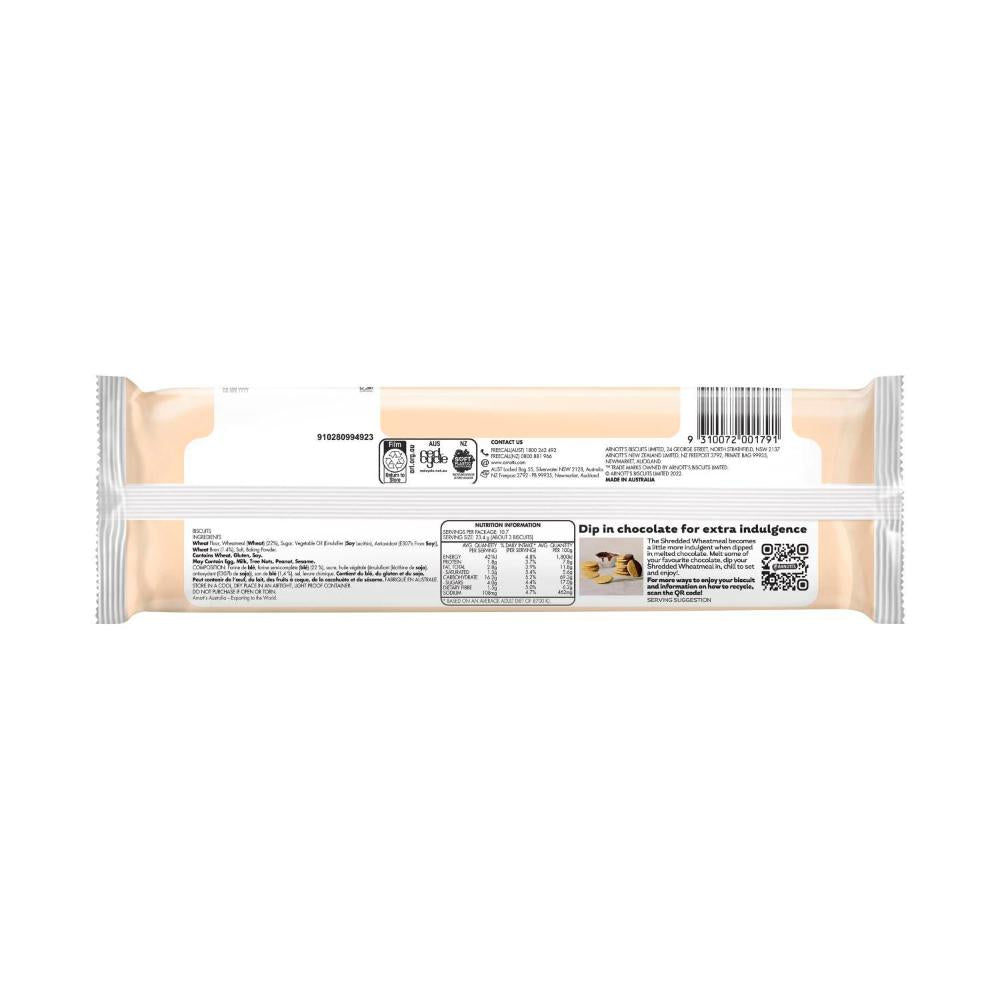 Arnott's Plain Biscuit Shredded Wheatmeal - 250g