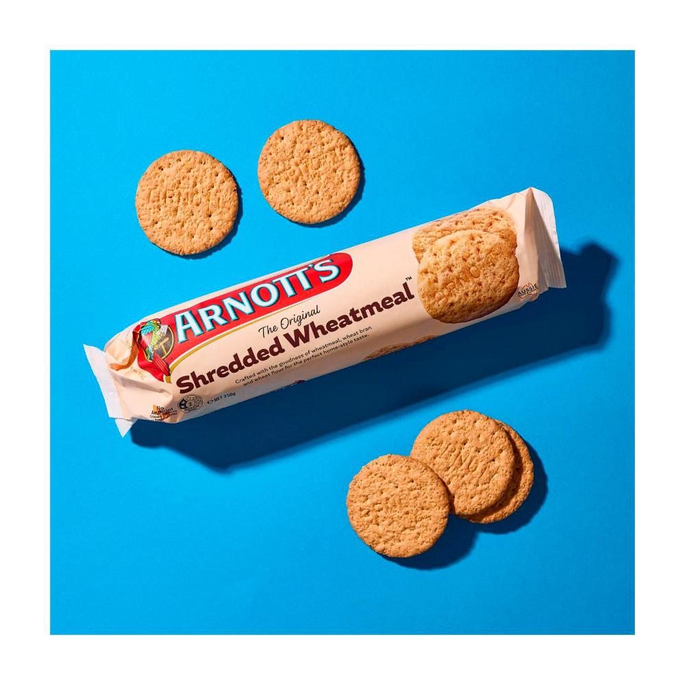 Arnott's Plain Biscuit Shredded Wheatmeal - 250g
