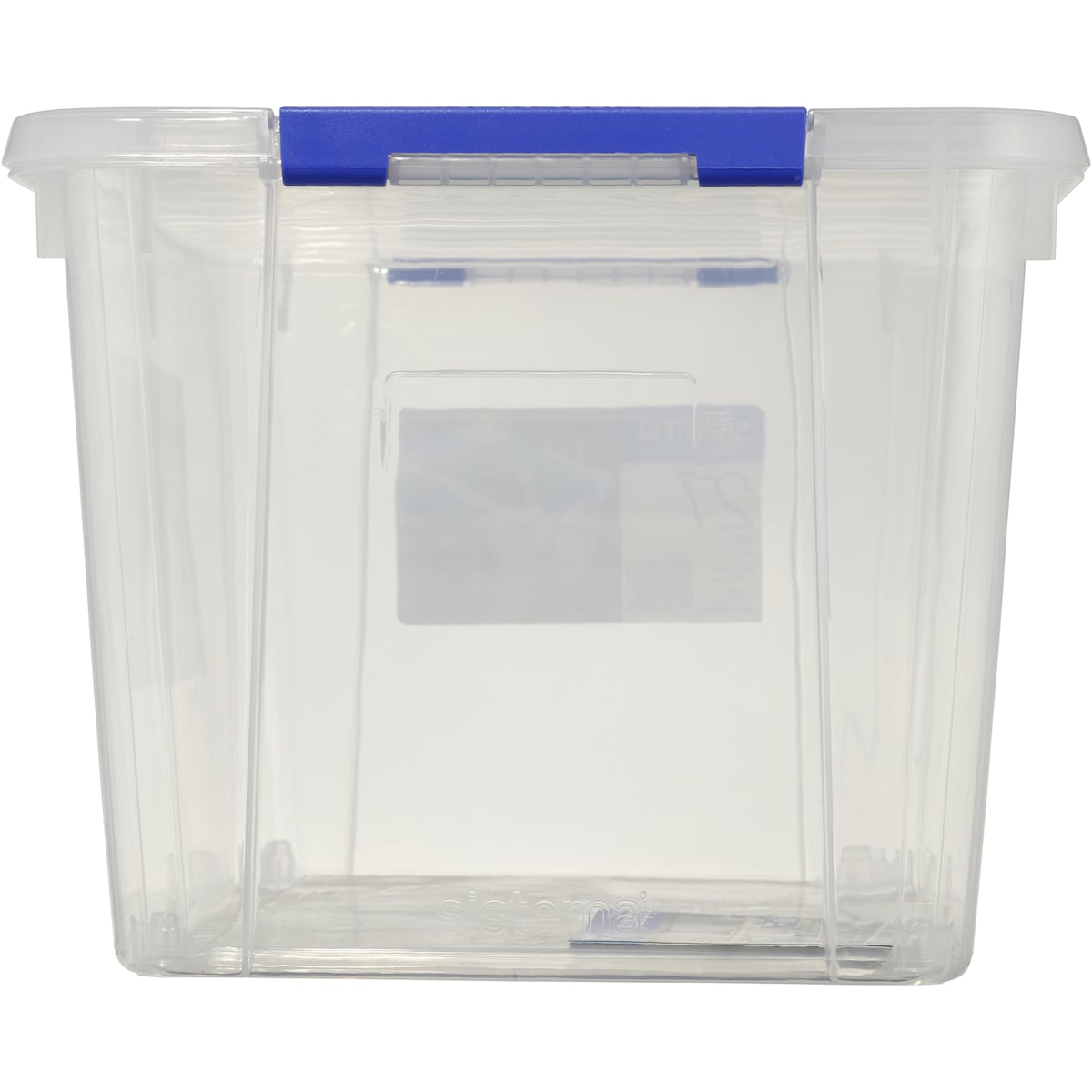 Sistema Storage With Lid 27l Assorted Each