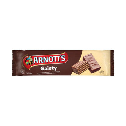 Arnott's Gaiety Chocolate Biscuits - 160g