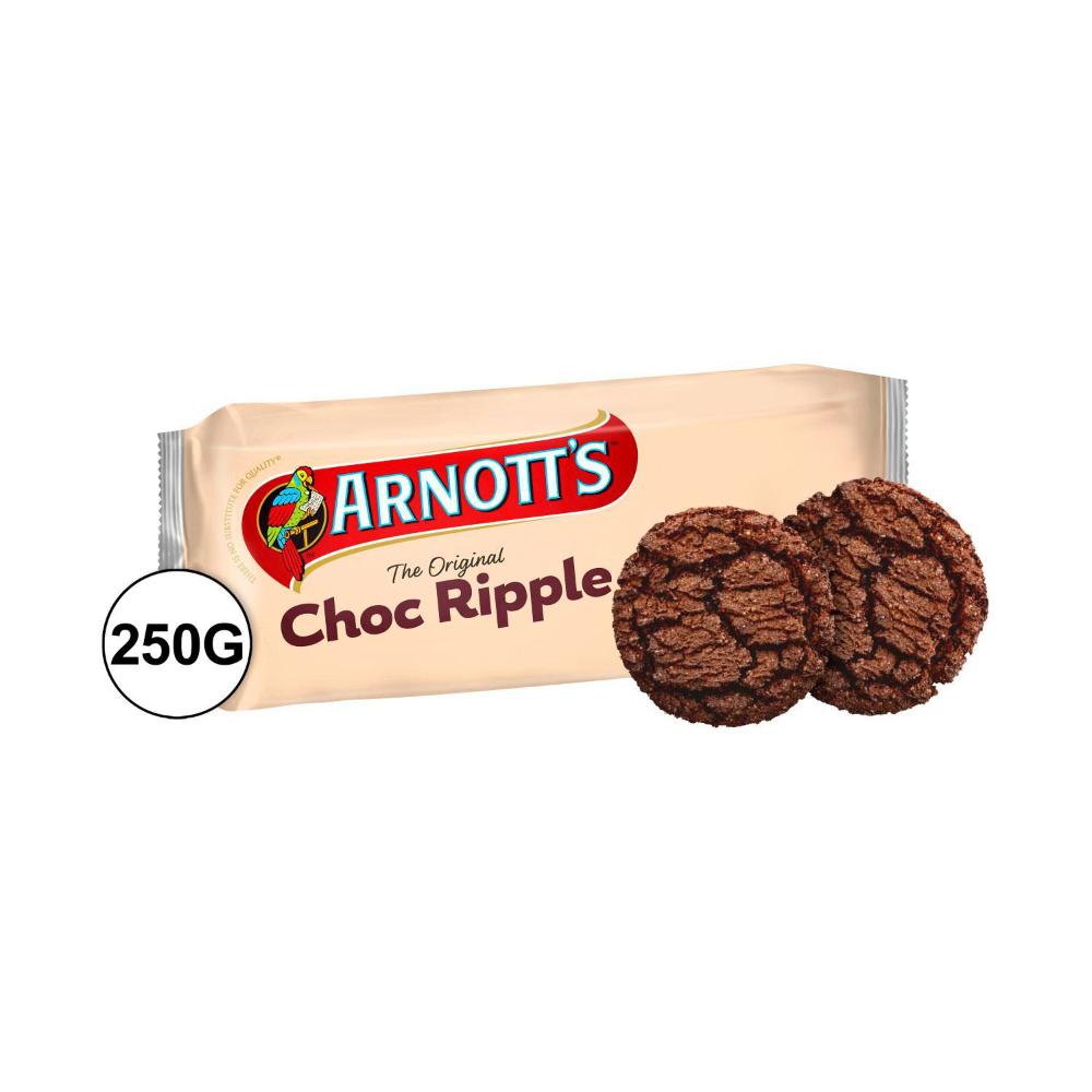 Arnott's Choc Ripple Biscuits - 250g