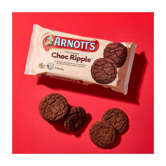 Arnott's Choc Ripple Biscuits - 250g