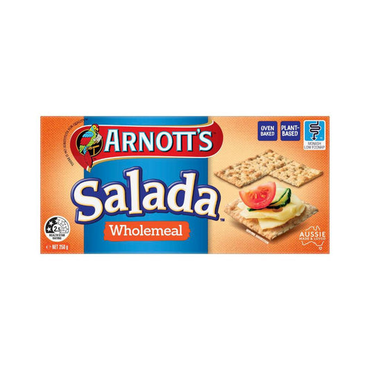 Arnott's Salada Crispbread Wholemeal - 250g