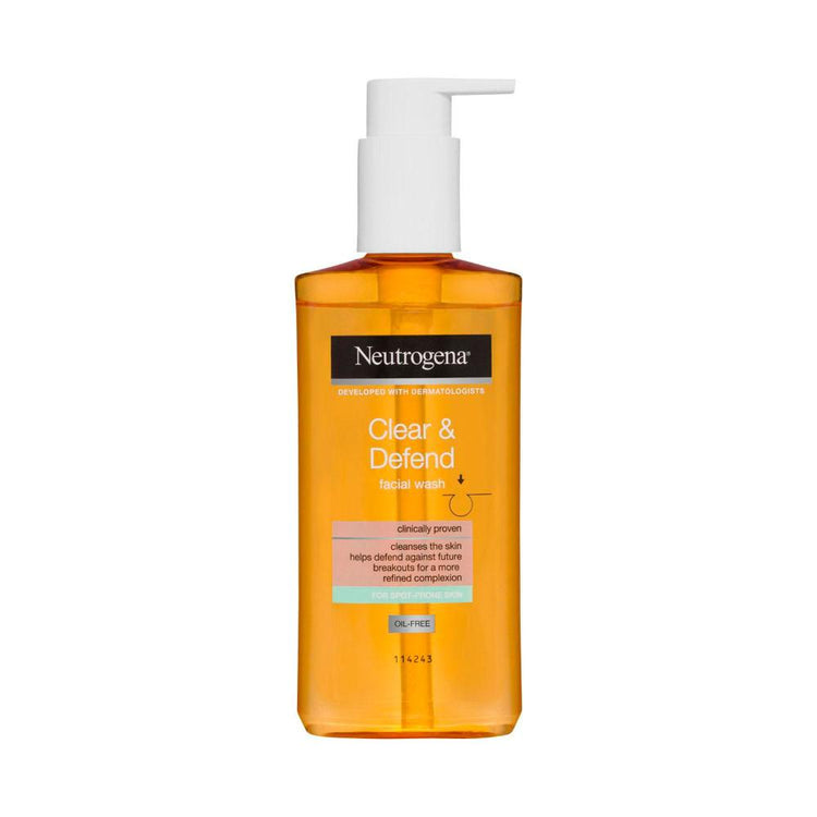 Neutrogena Clear & Defend Facial Cleanser Wash - 200mL