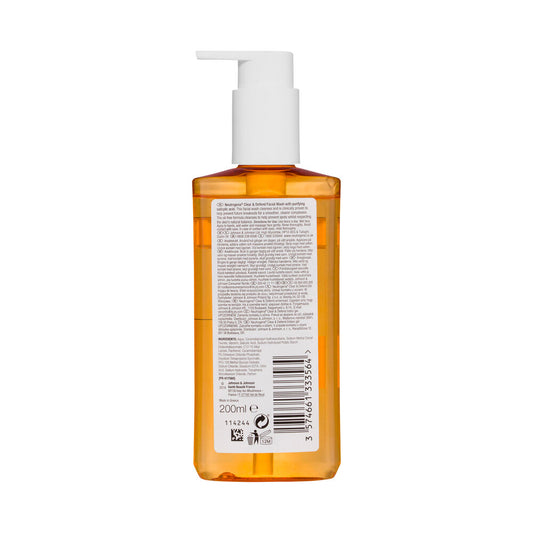 Neutrogena ear & Defend Facial eanser Wash - 200mL