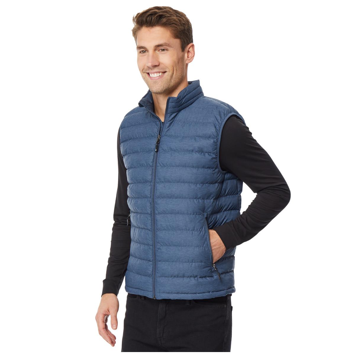 32 Degrees Men's Vest Galaxy Melange