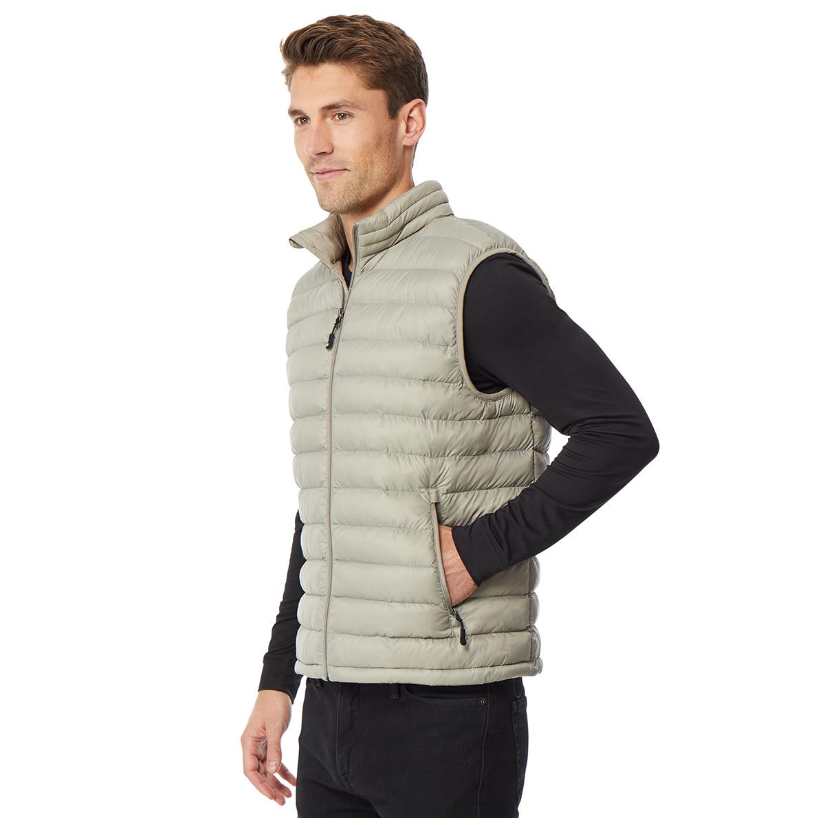 32 Degrees Men's Vest Mushroom