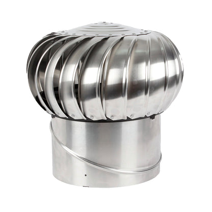 Csr Bradford Windmaster Natural Roof Vent - 300mm - Mill Silver