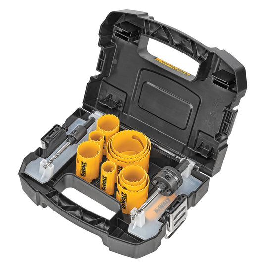 Dewalt Bi Metal Hole Saw Kit - 14 Piece - d180005 V