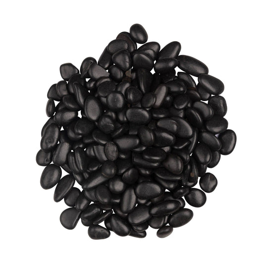 Tuscan Path 15-20mm Decorative Black Pebble - 2kg