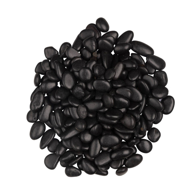 Tuscan Path 15-20mm Decorative Black Pebble - 2kg