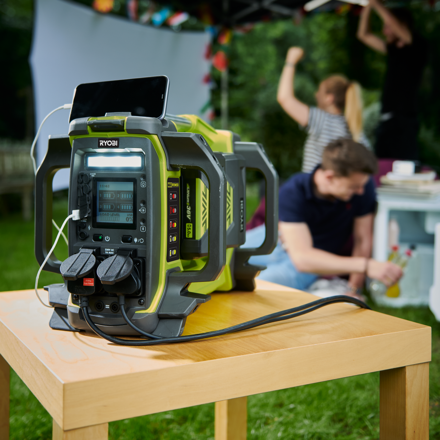 Ryobi Power Station Inverter - 36V - 1600W - Tool Only