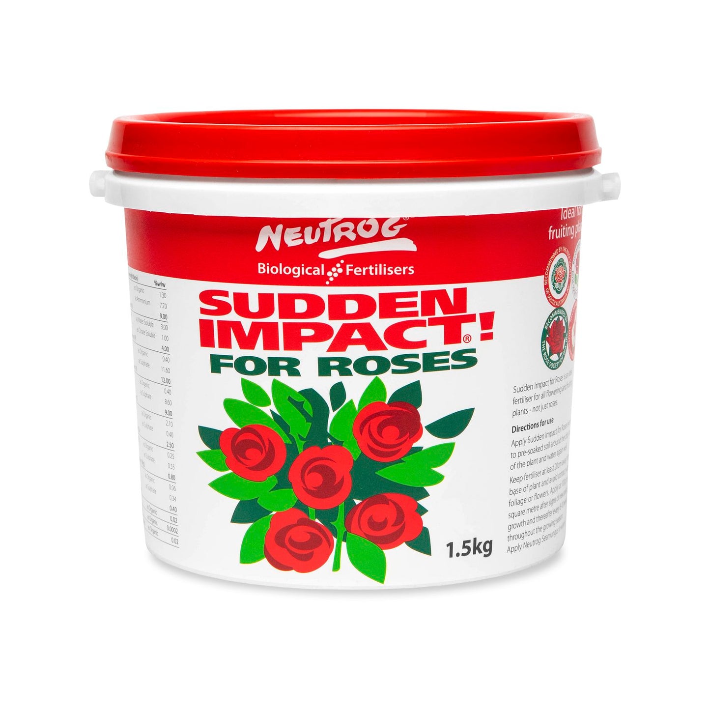 Neutrog Sudden Impact for Roses - 1.5kg