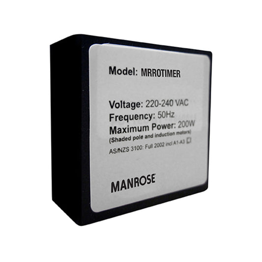Manrose 7 Min Run On Timer