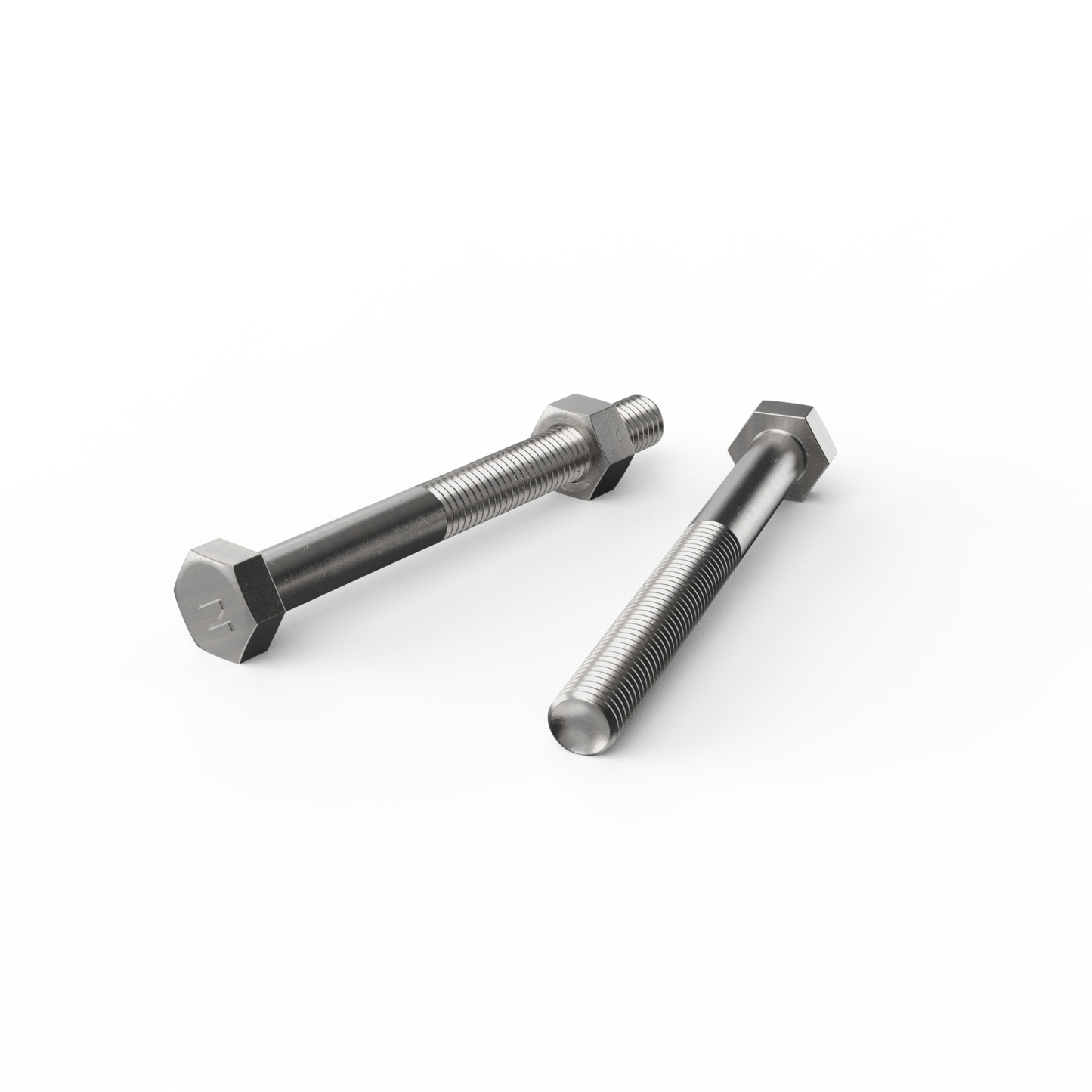 Zenith Stainless Steel 304 Hex Head Bolts & Nuts - M10 x 100mm - 12 Pack