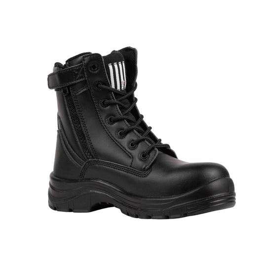 Shewear Considers Vegan Black Women's Safety Workboots - Size AU 5 / EU 36
