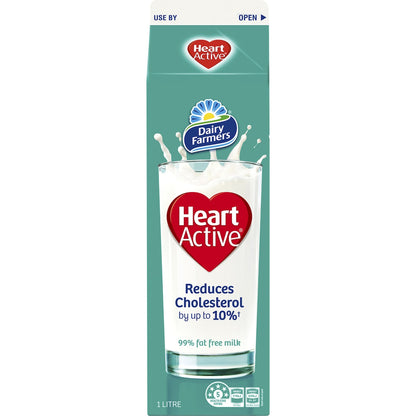 Dairy Farmers Heart Active Milk 1l