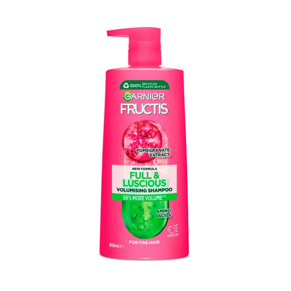 Garnier Fructis Full & Luscious Shampoo - 850mL