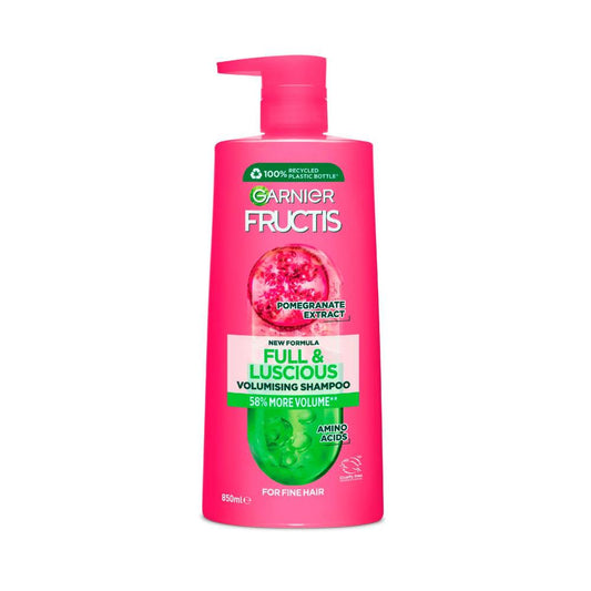 Garnier Fructis Full & Luscious Shampoo - 850mL