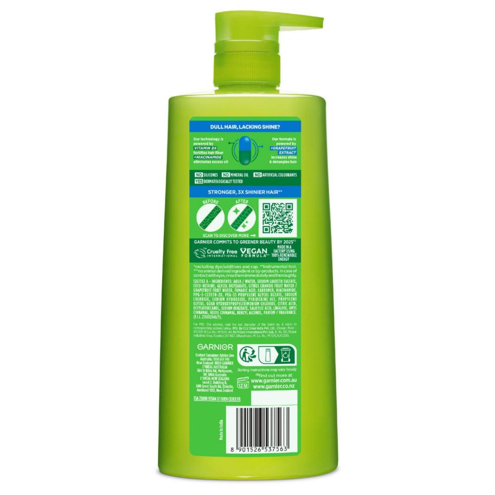 Garnier Fructis Normal Shampoo - 850mL