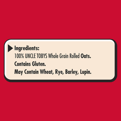 Uncle Tobys Oats Traditonal Rolled Oats Porridge 1kg