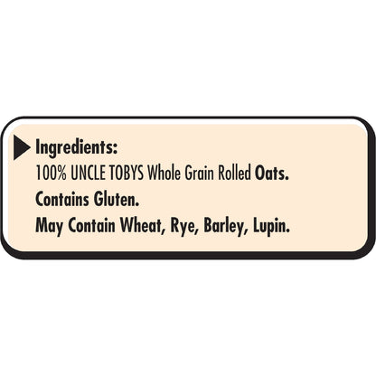 Uncle Tobys Rolled Oats Traditional Porridge 1kg