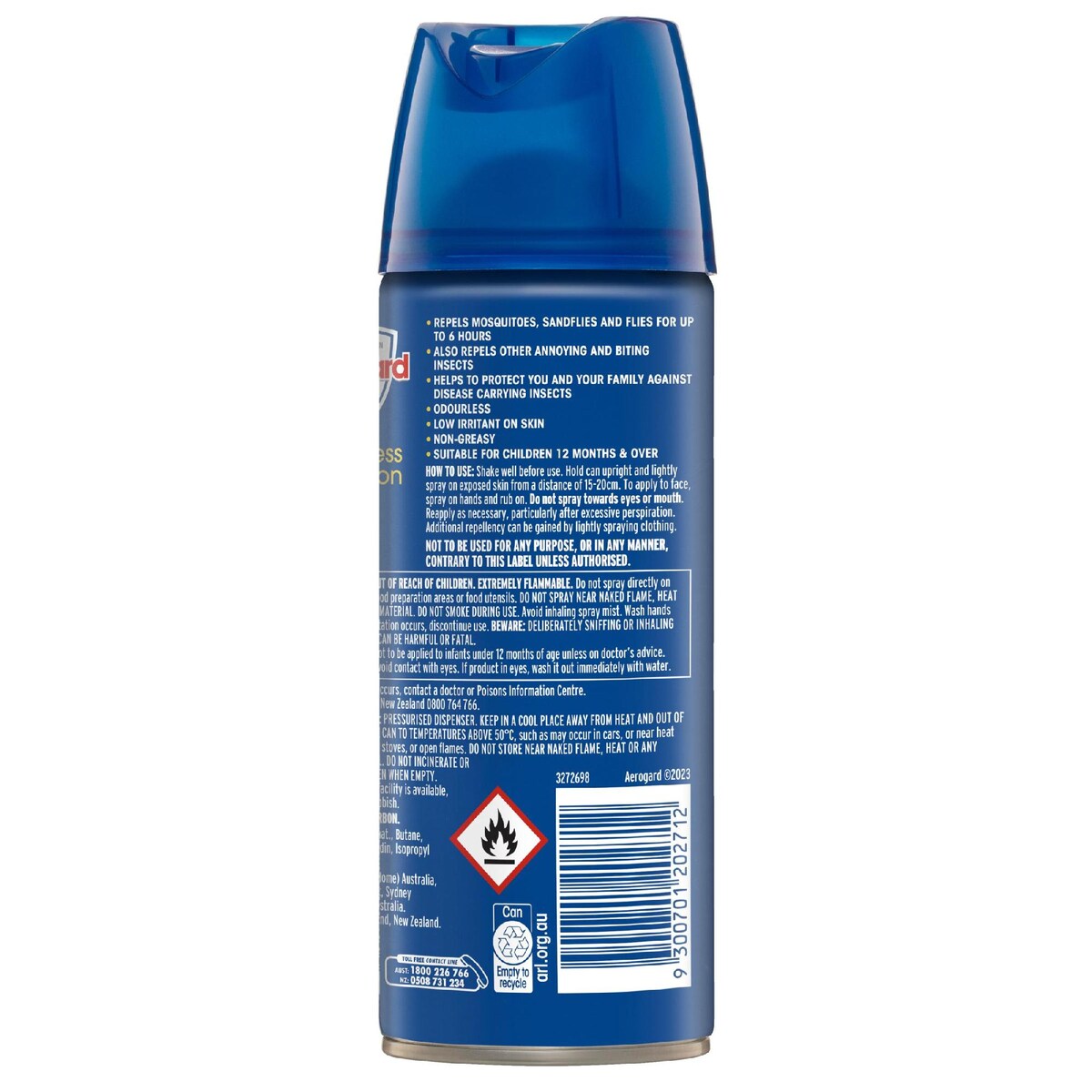 Aerogard Odourless Insect Repellent Spray 300g