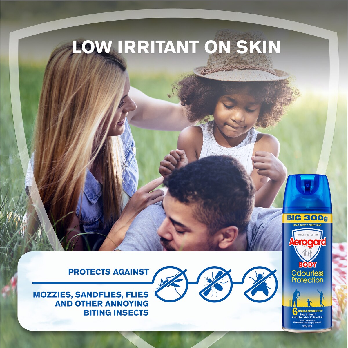 Aerogard Odourless Insect Repellent Spray 300g