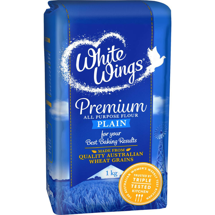 White Wings Plain Flour 1kg