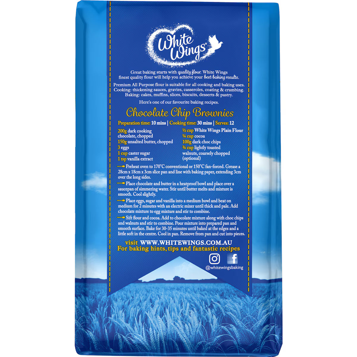 White Wings Plain Flour | 1kg