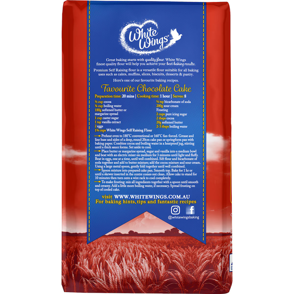 White Wings Self Raising Flour | 1kg