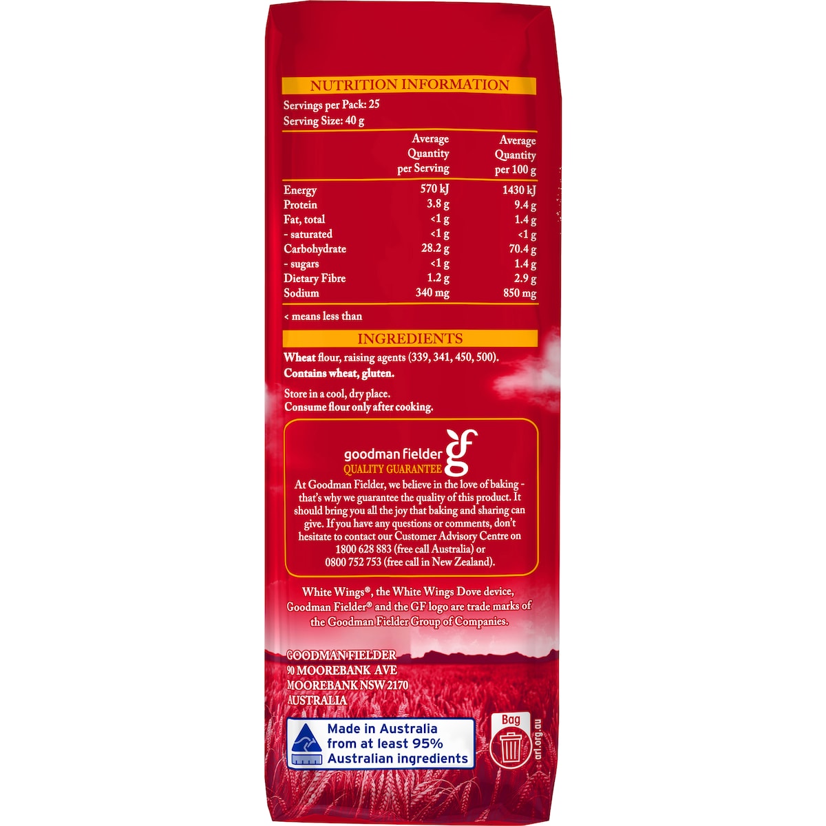 White Wings Self Raising Flour | 1kg