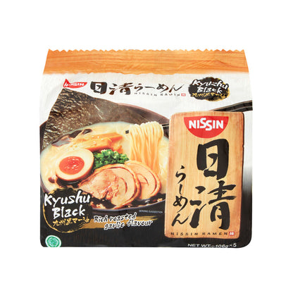 Nissin Ramen Kyushu Black Noodle - 530g