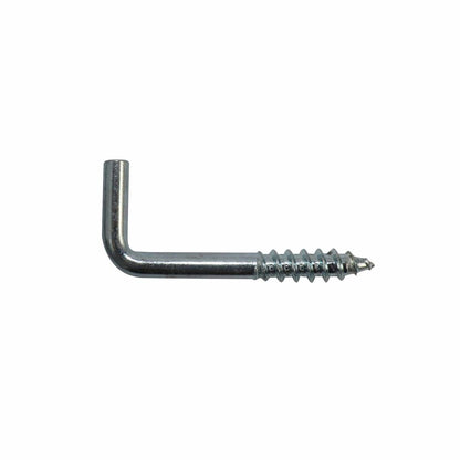 Everhang Zinc Plated Square Hook 35mm 20 Pack - Silver - 10kg Load Rating