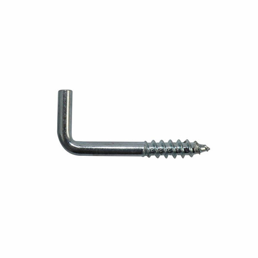 Everhang Zinc Plated Square Hook 35mm 20 Pack - Silver - 10kg Load Rating