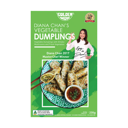 Golden Wok Diana Chan's Vegetable Dumplings - 230g