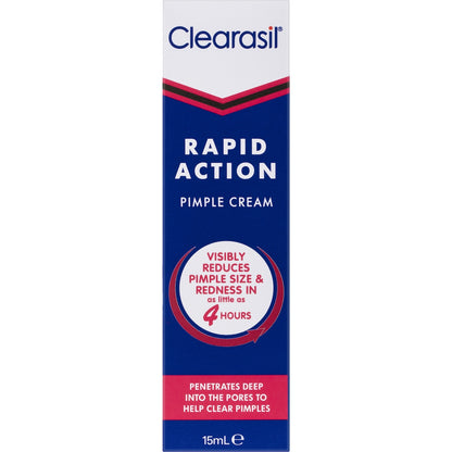 Clearasil Rapid Action Pimple Treatment Cream 15ml