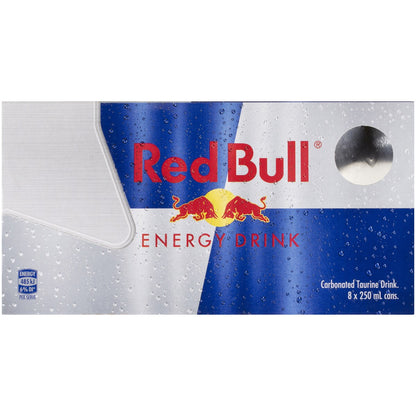 Red Bull Energy Drink Cans 250ml X8 Pack