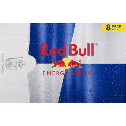 Red Bull Energy Drink Cans 250ml X8 Pack